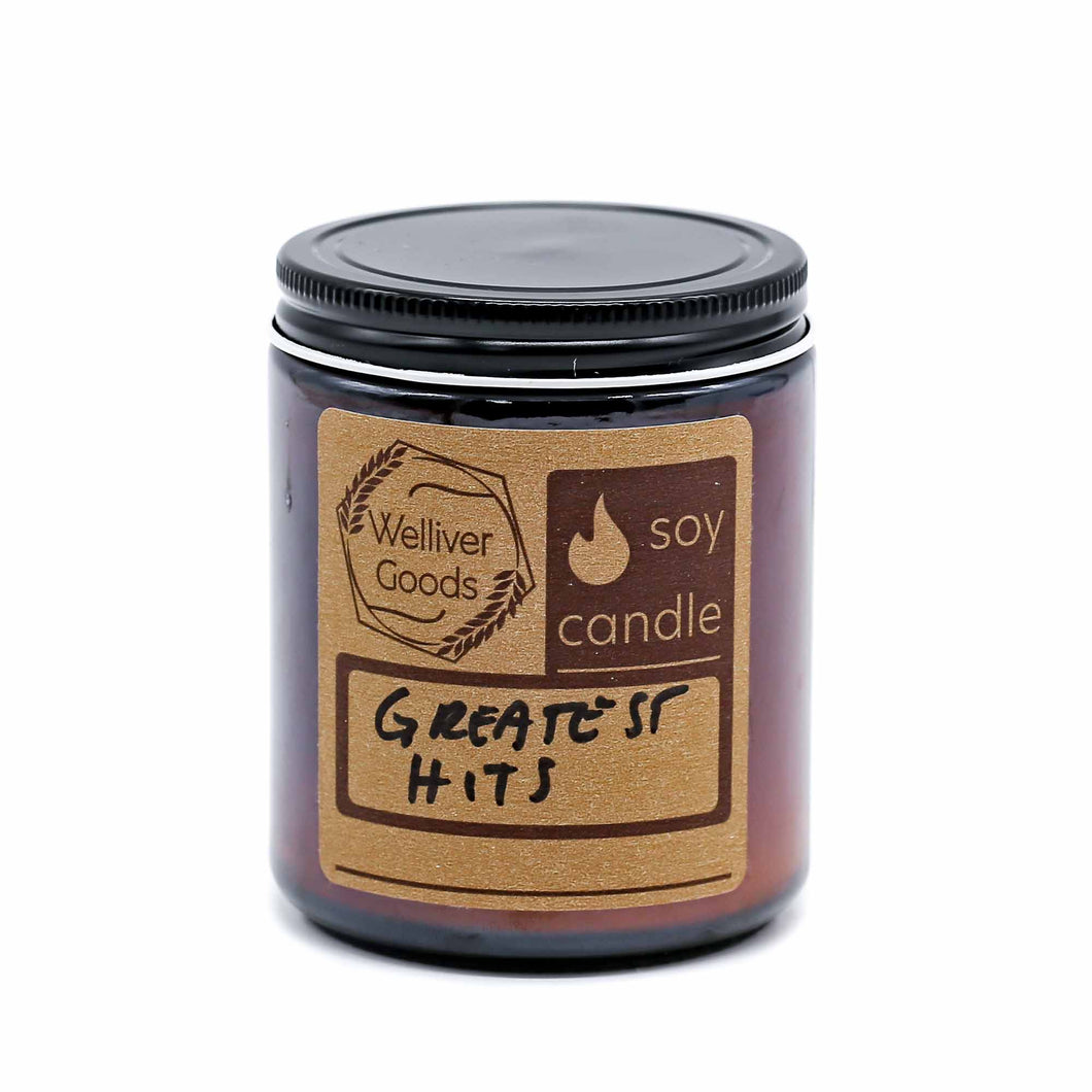 Welliver goods candels - Greatest Hits - Mortise And Tenon