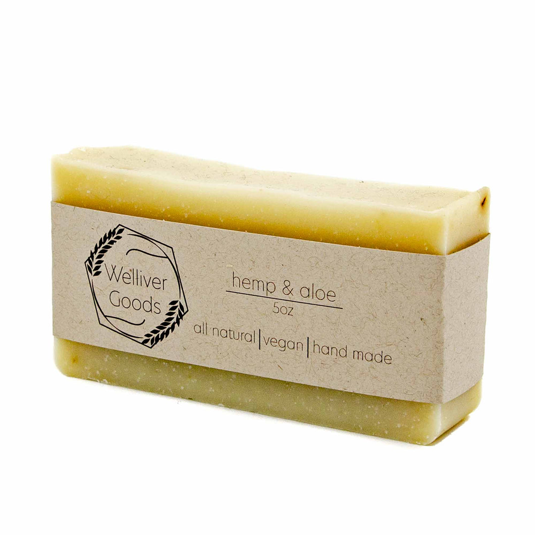 hemp & aloe bar soap